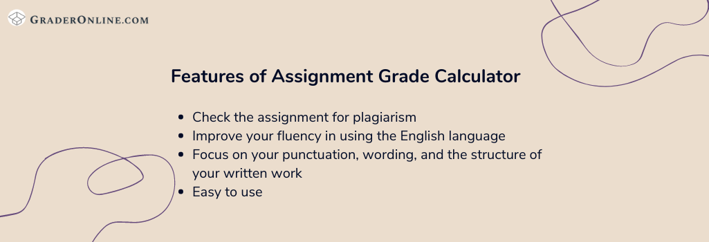assignment and grade calculator